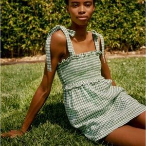 Reformation Dawson Linen Dress NWOT